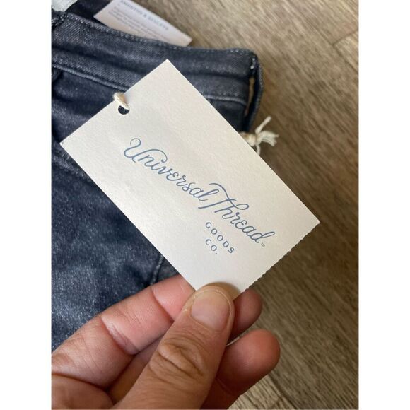 Universal Thread Sulphur Black Jeans High Rise Skinny 2/ 26 R New - Picture 7 of 10